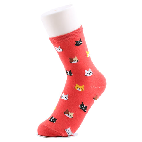 Fashioned Cute Multi-colors Cotton Socks Animal Pattern