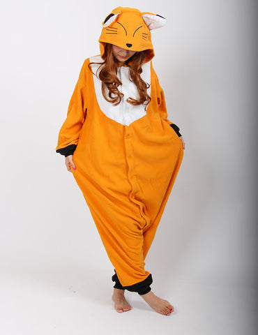 Fox Animal Cosplay Pajama onesie