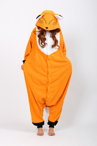 Fox Animal Cosplay Pajama onesie