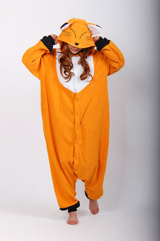 Fox Animal Cosplay Pajama onesie