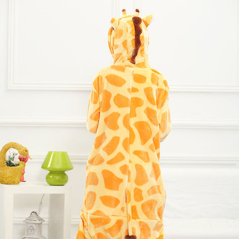 Adults Cosplay Onesies Garment Cute Giraffe