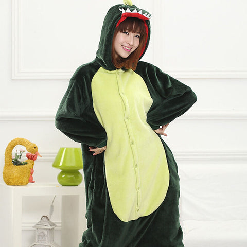 Dinosaur Pajama Suit Adult Onesie