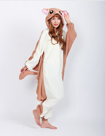 Flying Squirrel Onesies Pajama Sleepwear