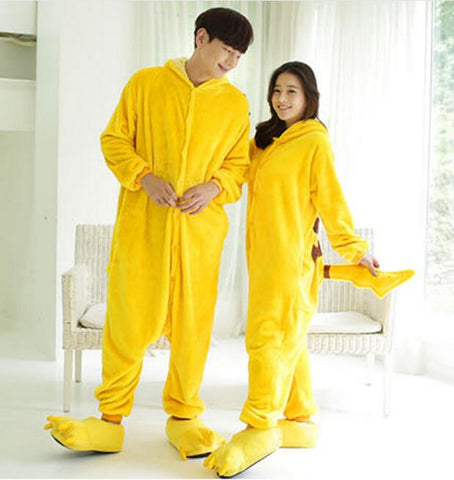 Pokemon Pikachu Cosplay Animal Hoodie Onesie