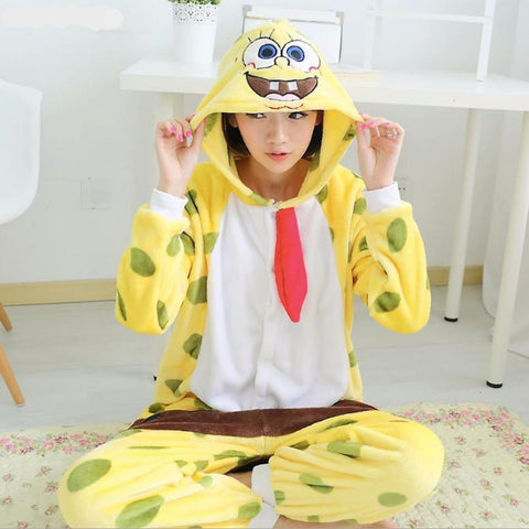 Spongebob Unisex Onesie Pajama Suit