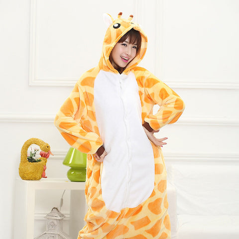 Adults Cosplay Onesies Garment Cute Giraffe