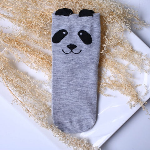 Cute 3D Printed Lovely Cartoon Panda Socks